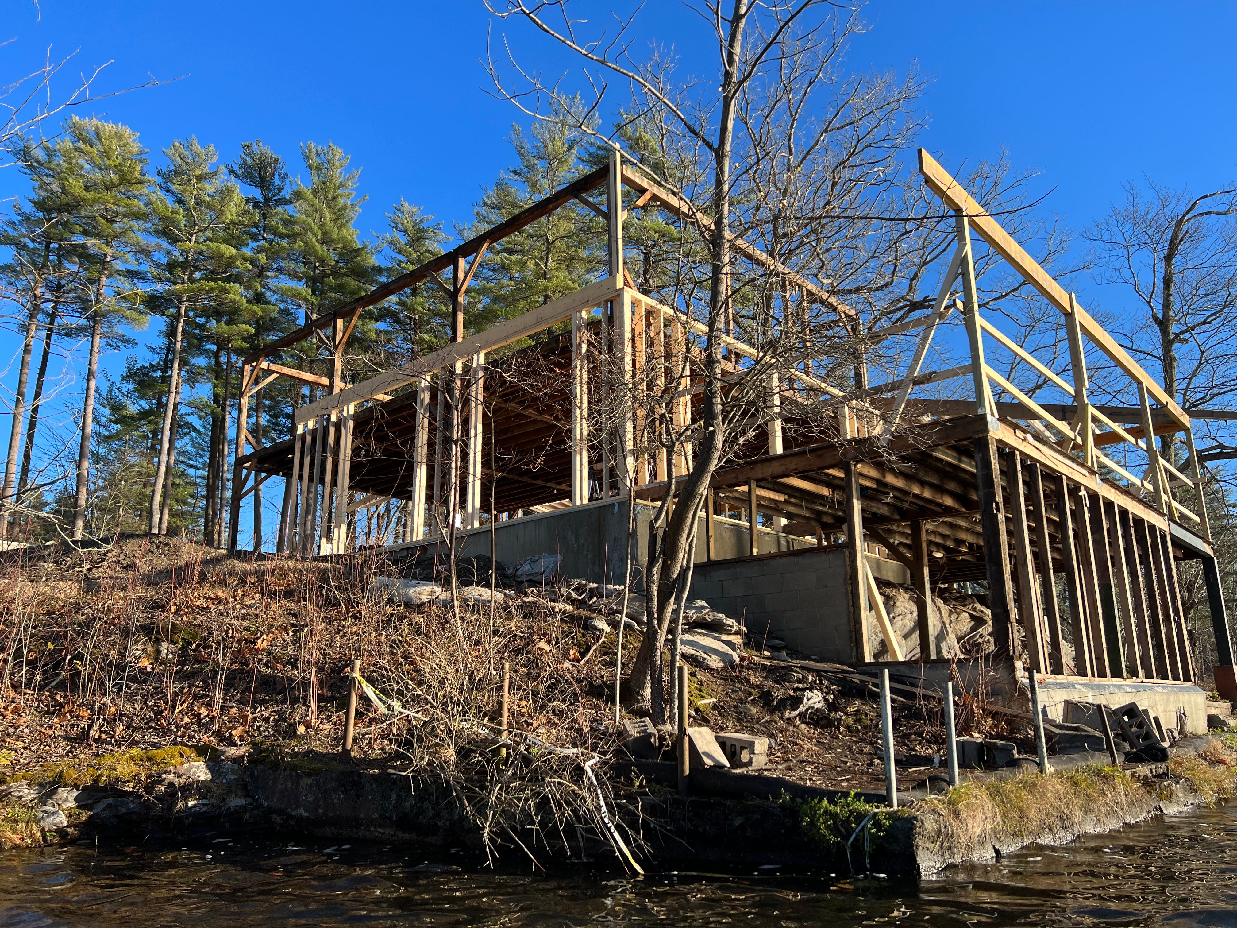 FOLLOW UP (Part Two): Nearly two years on, a 'landscape hotel' is rising at Egremont's Prospect Lake